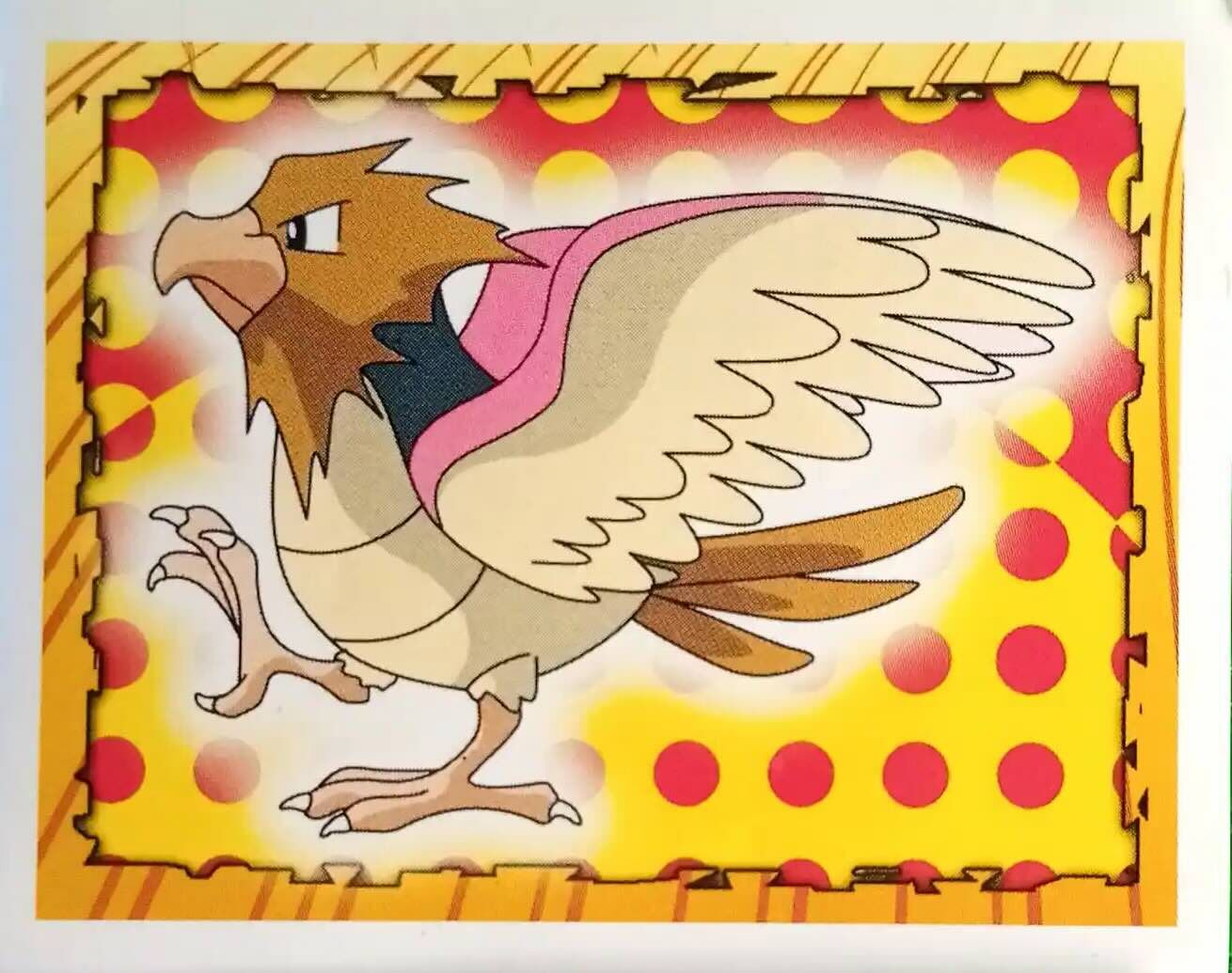 Spearow - 21 - Merlin Sticker Series 1
