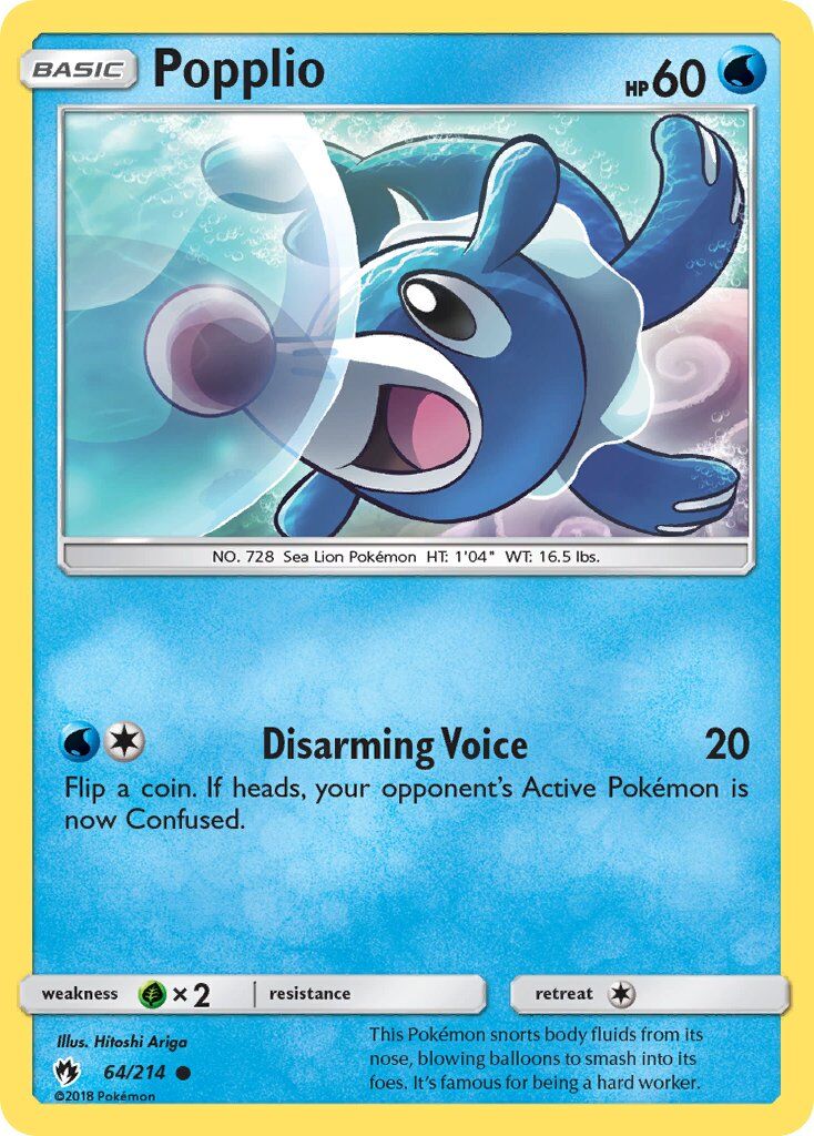 Popplio - 64/214 - EN