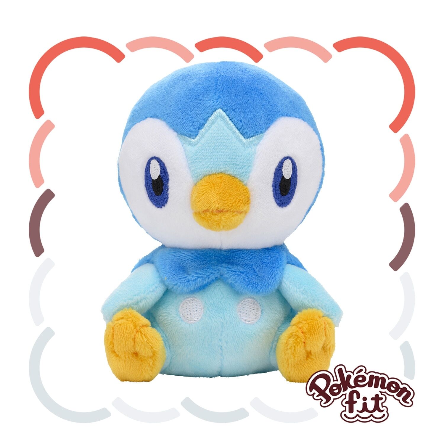 Piplup Sitting Cuties Plush - 12 cm Piplup Sitting Cuties Plush - 12 cm