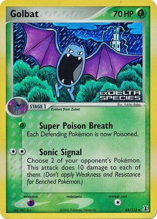 Golbat - 43/113 - Reverse Holo - EN