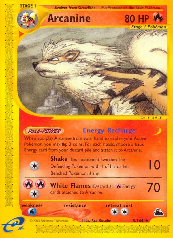 Arcanine - 3/144 - EN Arcanine - 3/144 - EN