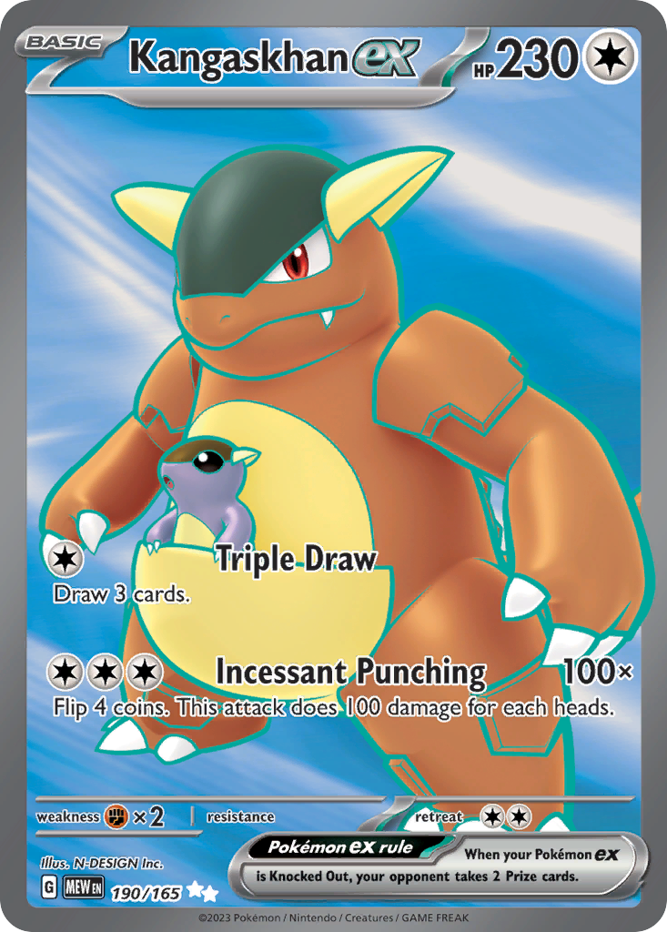 Kangaskhan ex - 190/207 - EN