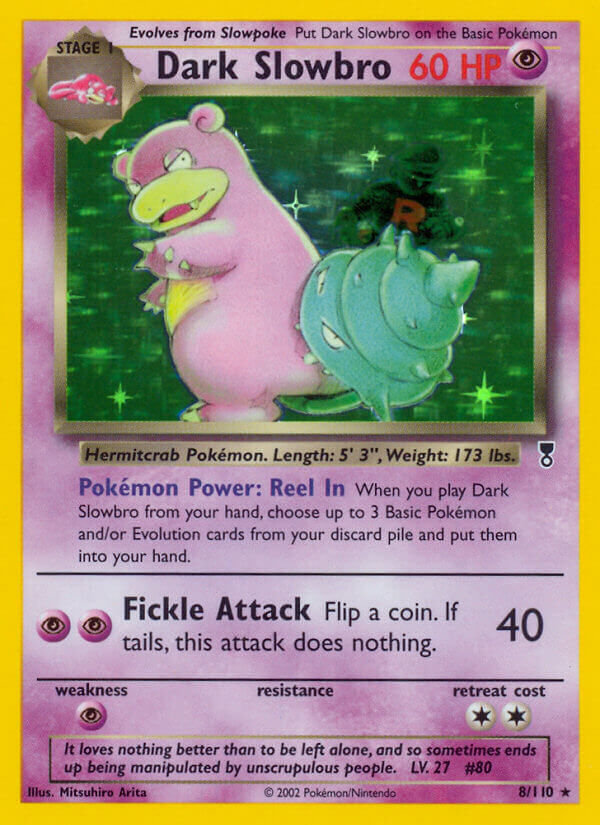 Dark Slowbro - 8/110 - Holo Rare - EN