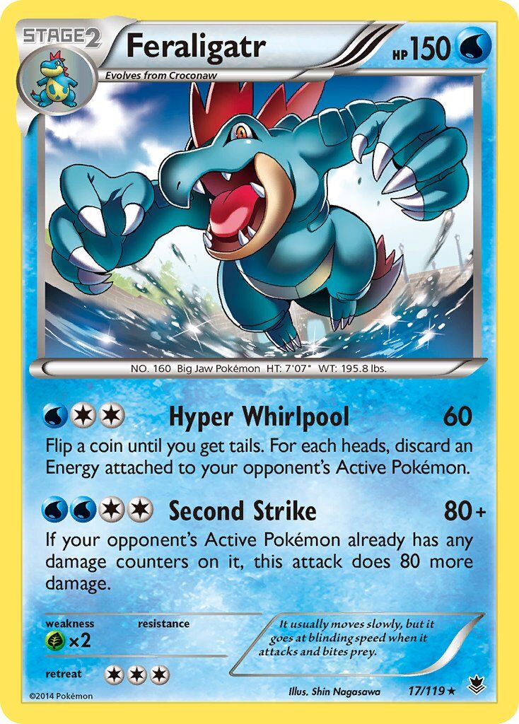 Feraligatr - 17/119 - EN Feraligatr - 17/119 - EN