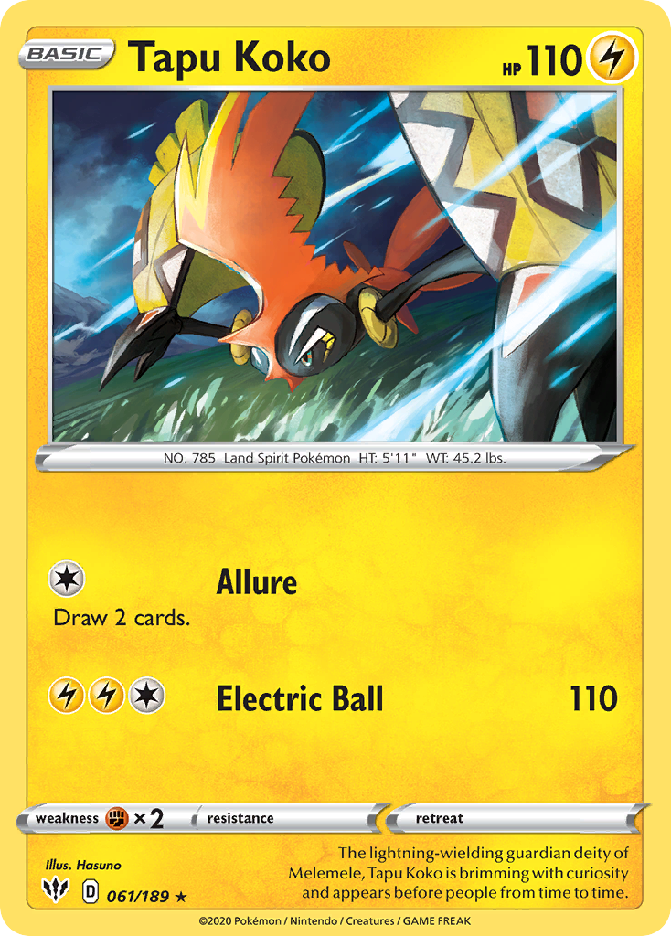 Tapu Koko - 061/189 - EN