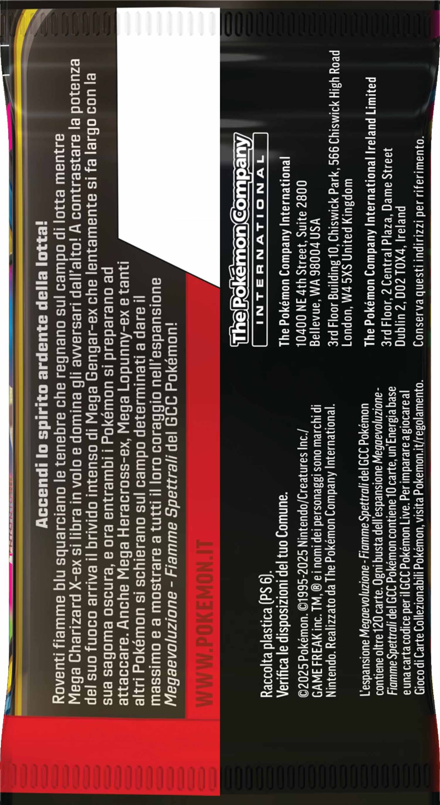 Pokémon GCC: Mega Evoluzione Flamme Spettrali Booster Display (36 Packs) - IT
