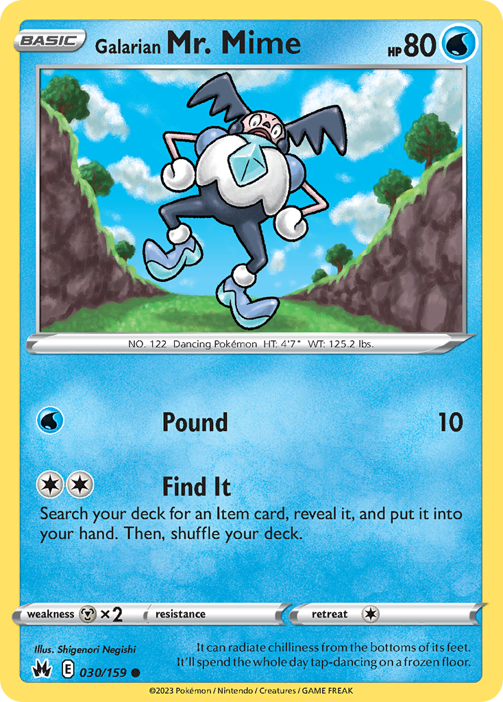Galarian Mr. Mime - 030/159 - EN