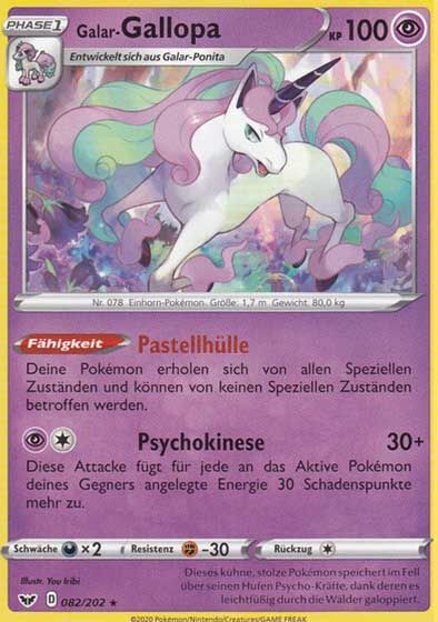 Galar-Galoppa 082/202 - Pokémon TCG