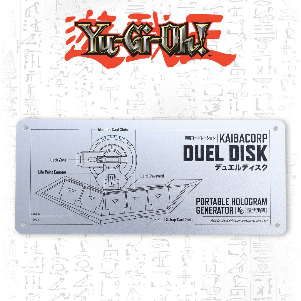 Yu-Gi-Oh! Schematic Plate Metallkarte