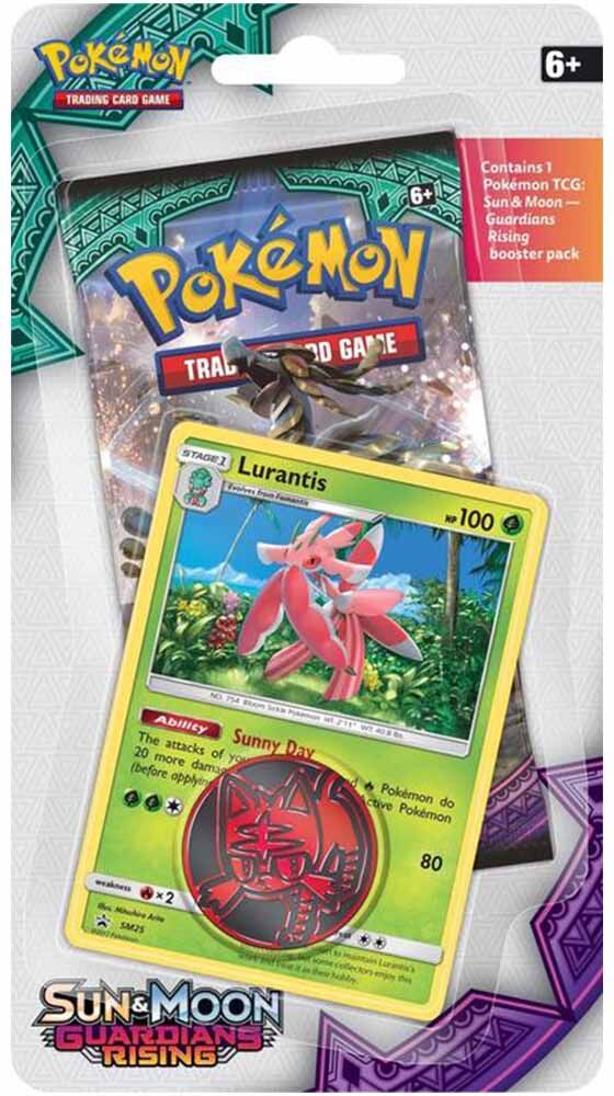 Pokémon Sun & Moon Guardians Rising Lurantis Checklane Blister - EN