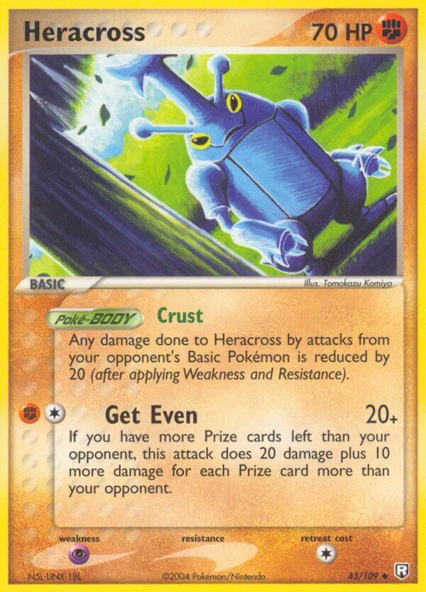 Heracross - 43/109 - Reverse Holo - EN