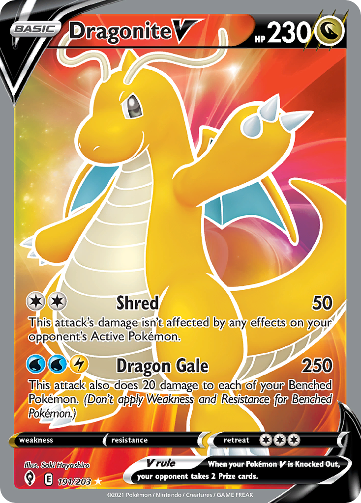 Dragonite V - 191/237 - EN Dragonite V - 191/237 - EN