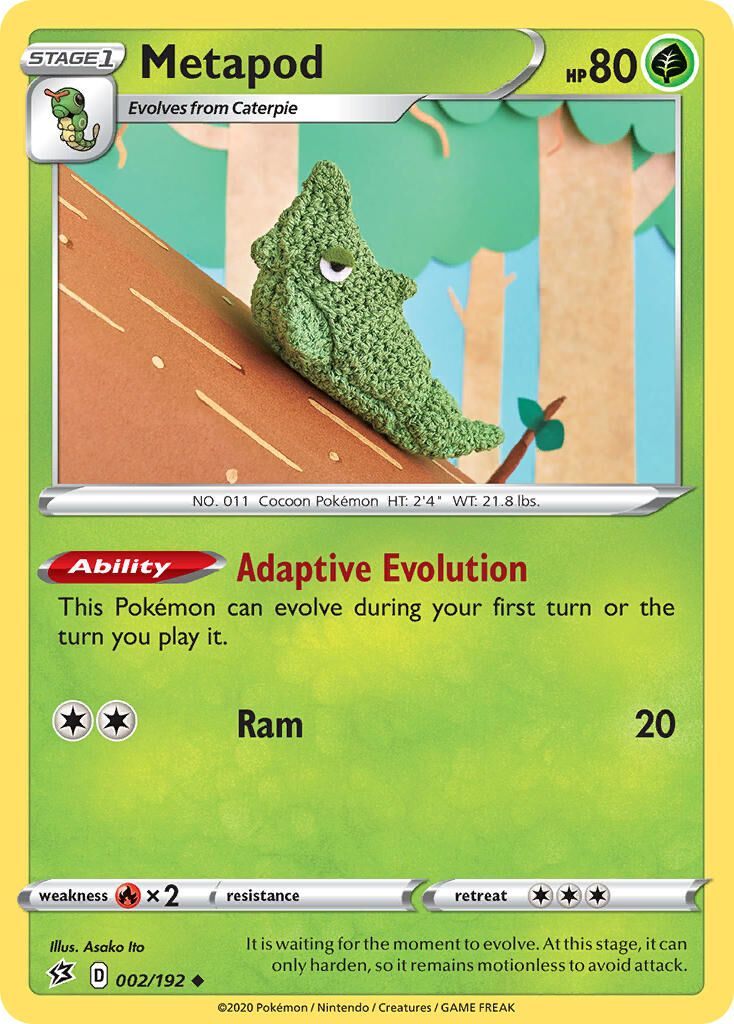 Metapod - 002/192 - EN Metapod - 002/192 - EN