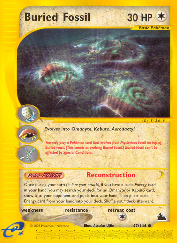 Buried Fossil - 47/144 - EN