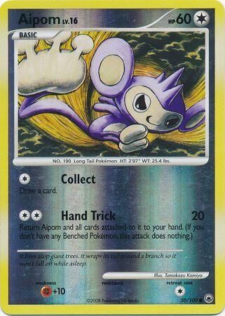 Aipom - 50/100 - Reverse Holo - EN