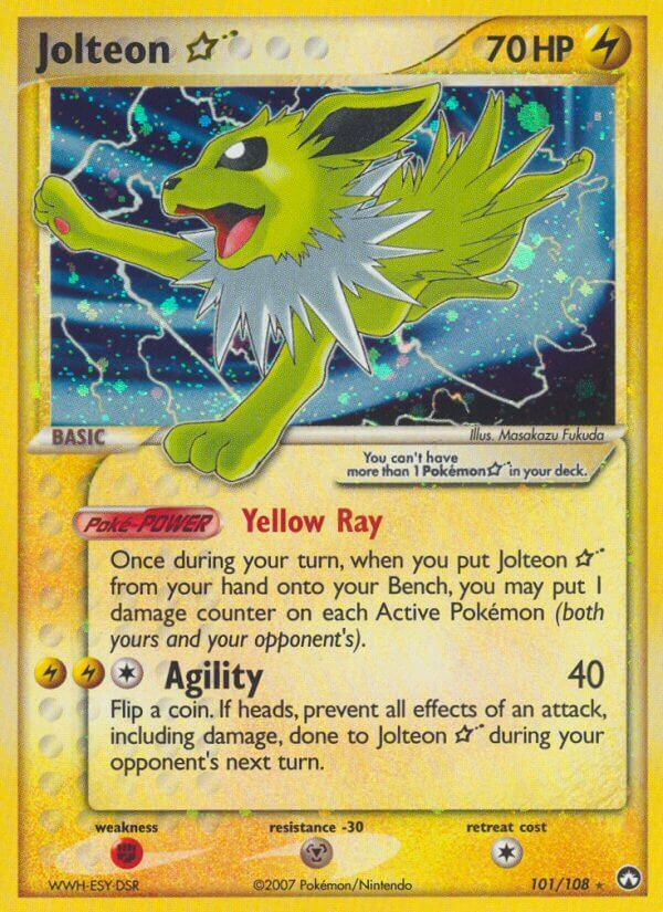 Jolteon Star - 101/108 - EN Jolteon Star - 101/108 - EN