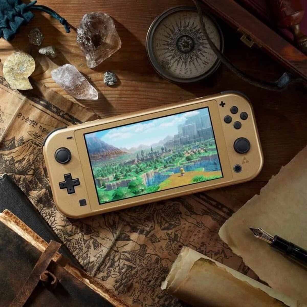 Nintendo Switch Lite Zelda Hyrule Edition - Nintendo Switch Nintendo Switch Lite Zelda Hyrule Edition - Nintendo Switch