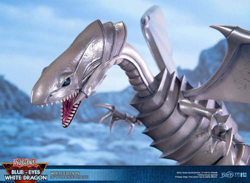 Yu-Gi-Oh! - Blue-Eyes White Dragon White Edition Statue