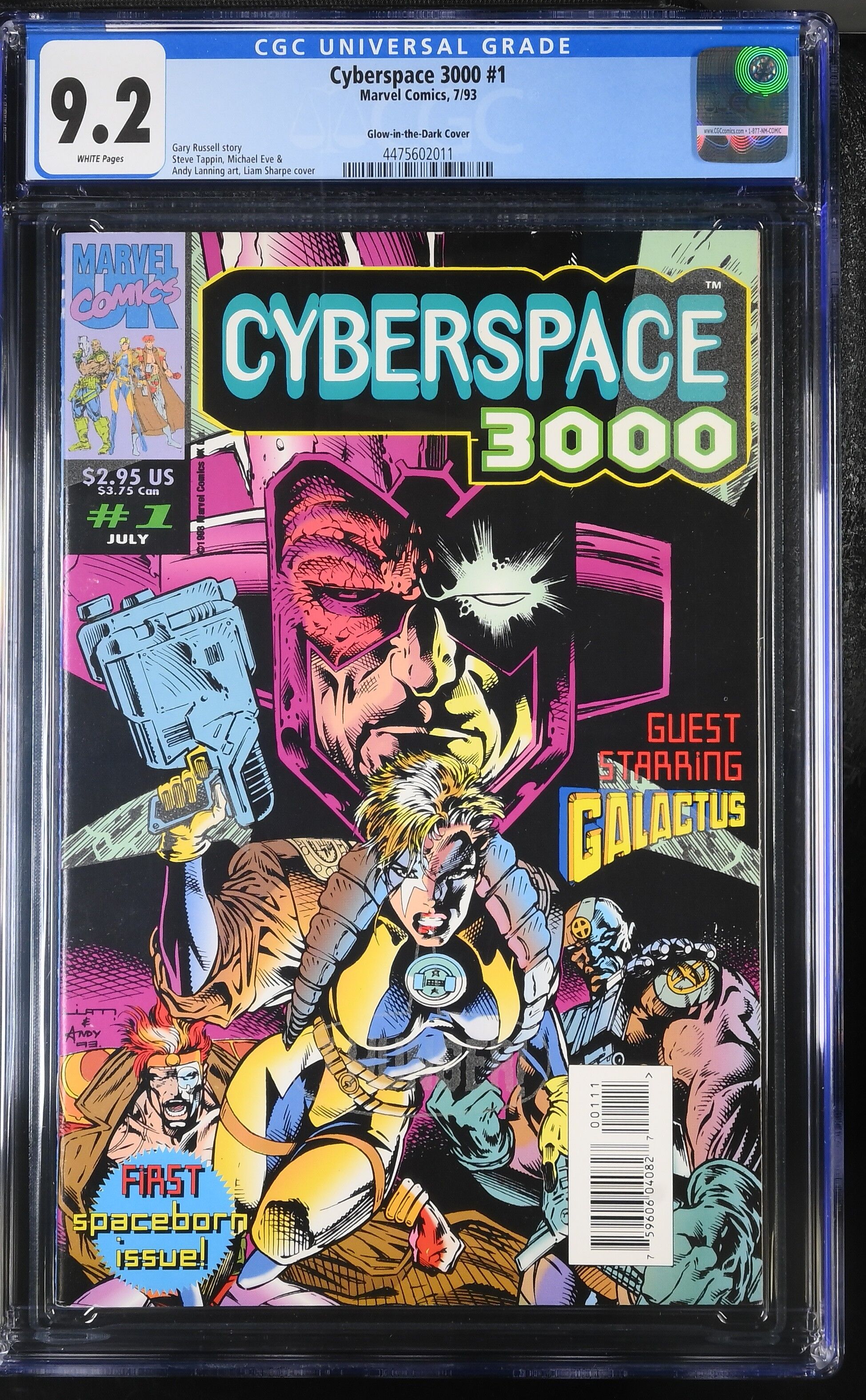 Cyberspace 3000 #1 CGC 9.2 Cyberspace 3000 #1 CGC 9.2