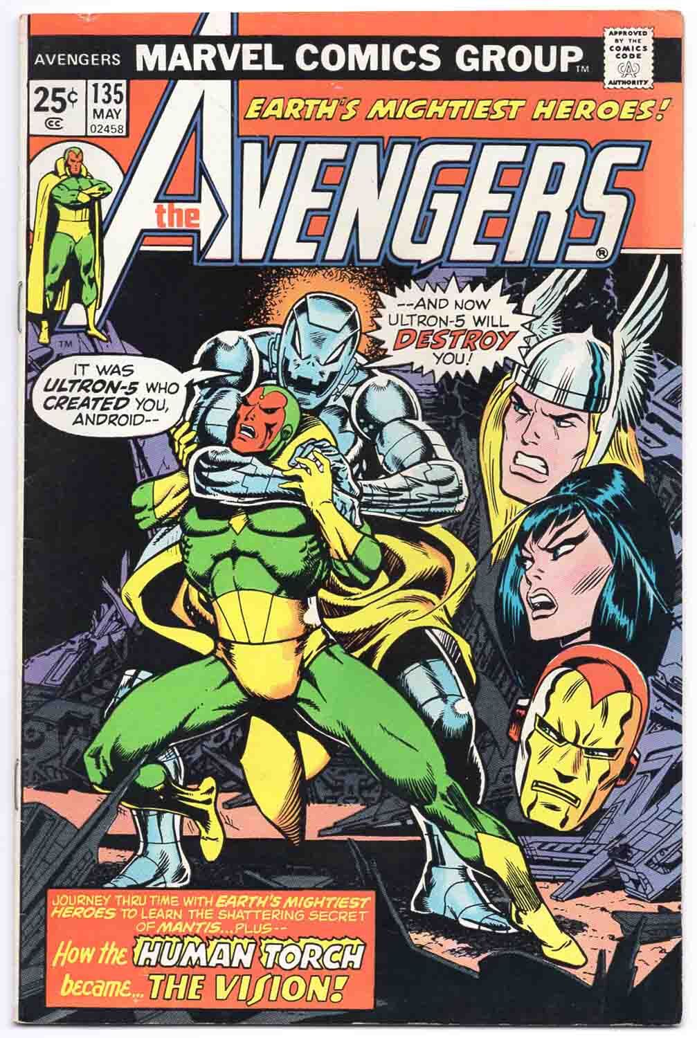 Avengers #135
