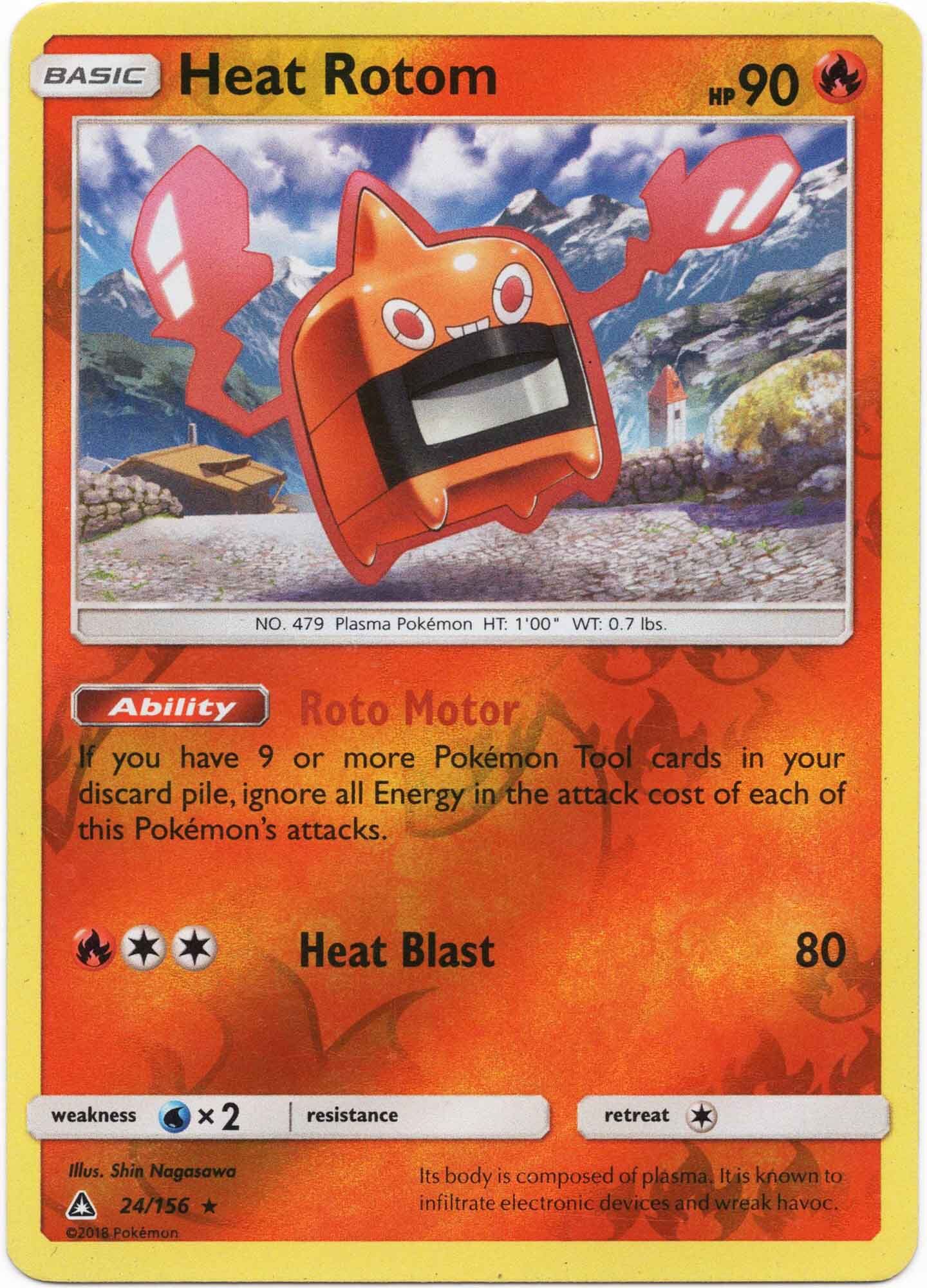 Heat Rotom 24/156 - Pokémon TCG
