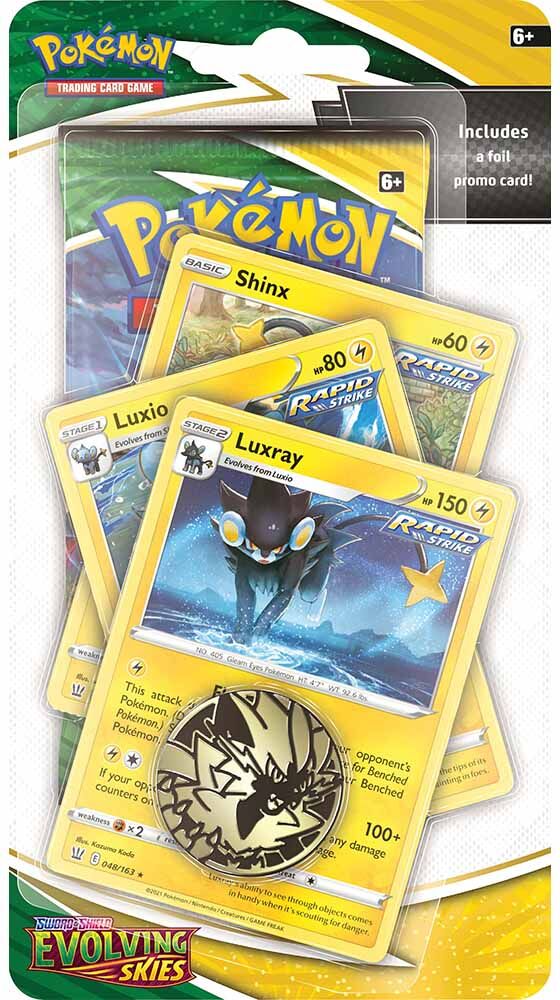 pokemon-sword-shield-evolving-skies-luxray-premium-checklane-blister-en-1 Pokémon Sword & Shield Evolving Skies Luxray Premium Checklane Blister - EN