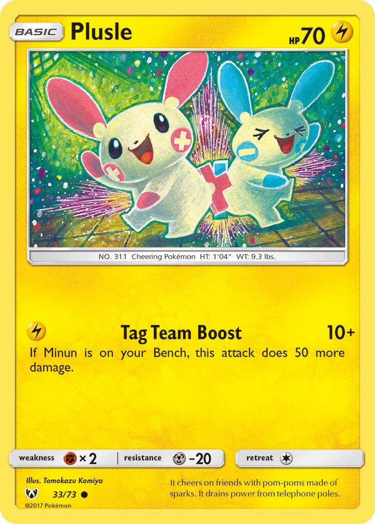 Plusle - 33/73 - EN