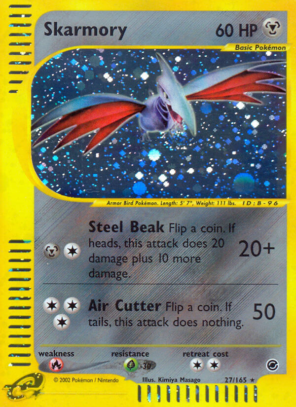 Skarmory - 27/165 - Holo Rare - EN Skarmory - 27/165 - Holo Rare - EN