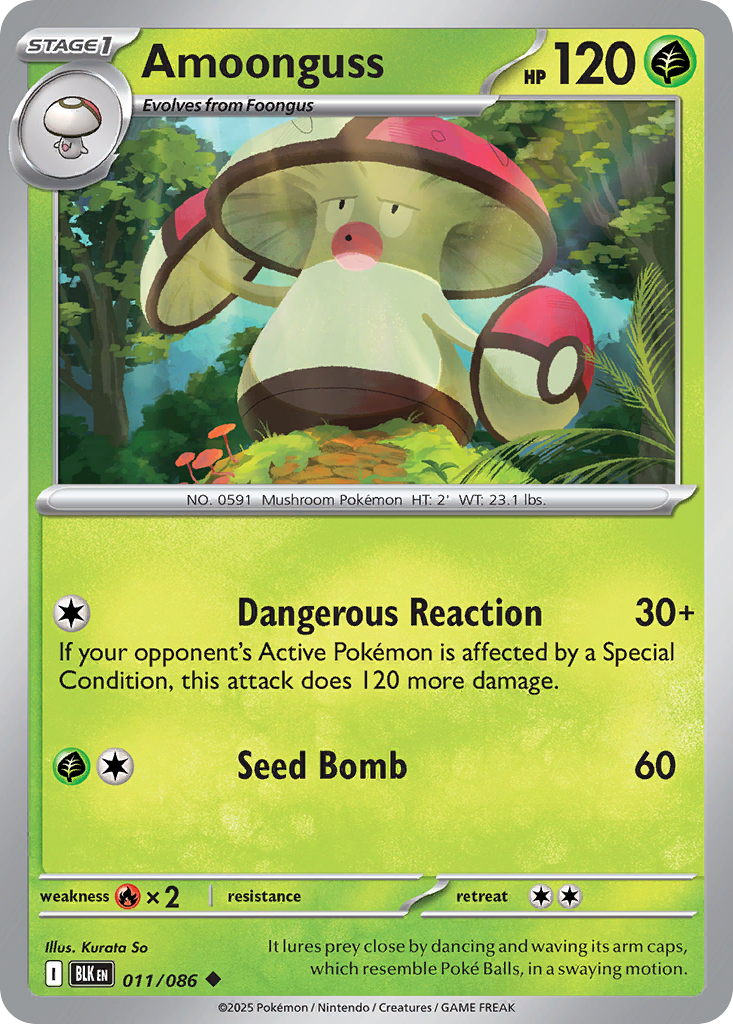 Amoonguss - 011/086 - EN Amoonguss - 011/086 - EN