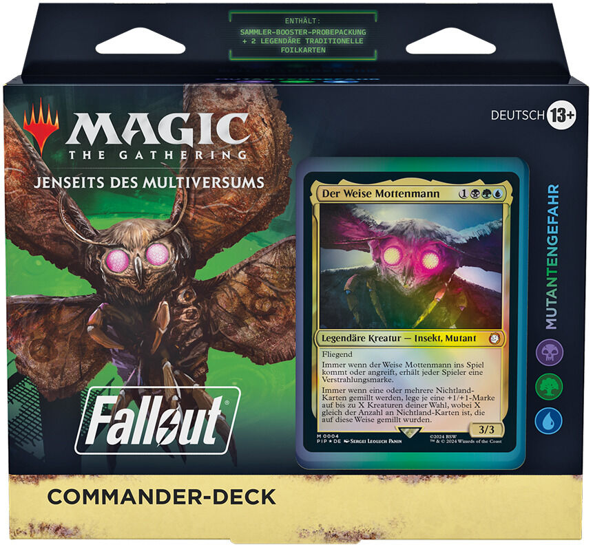 Jenseits des Multiversums - Fallout Commander Deck - Mutantengefahr - Magic the Gathering - DE