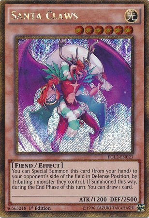 Weihnachtsunterweltler - PGL2-021 - Gold Secret Rare - 1. Auflage Weihnachtsunterweltler - PGL2-021 - Gold Secret Rare - 1. Auflage