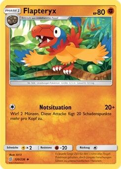 flapteryx-pok-mon-tcg Flapteryx 120/236 - Pokémon TCG