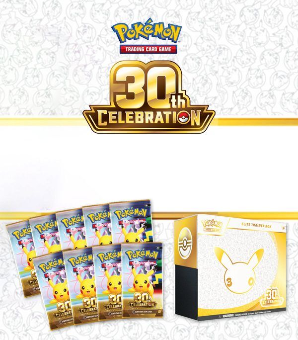 Pokémon 30th Anniversary bei AMAZINGTOYS® Pokémon 30th Anniversary bei AMAZINGTOYS®