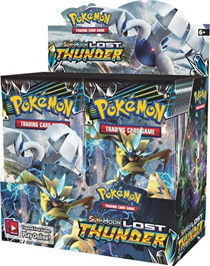 Pokémon Sun & Moon Lost Thunder Booster Display - EN Pokémon Sun & Moon Lost Thunder Booster Display - EN
