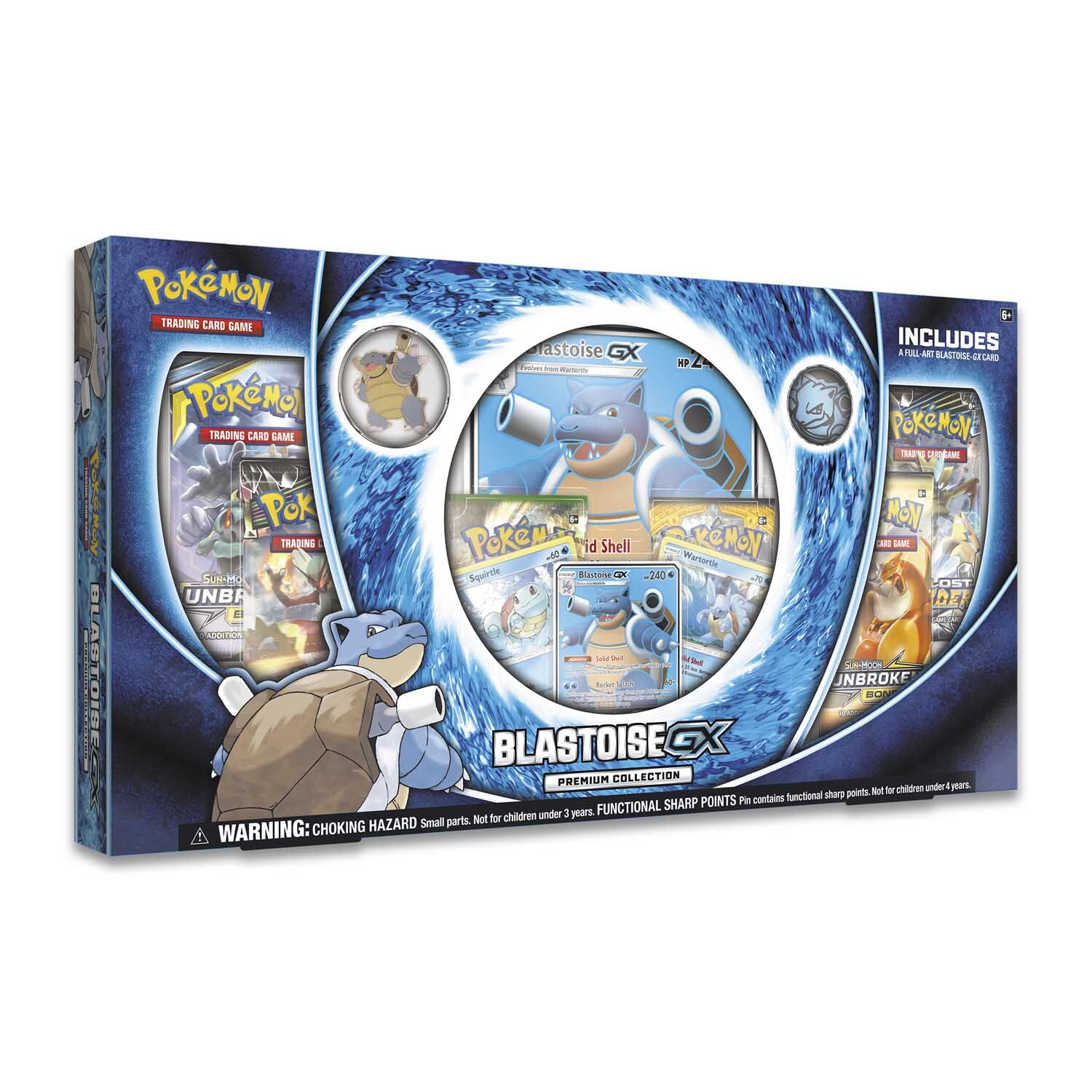 Pokémon Blastoise GX Premium Collection Box - EN