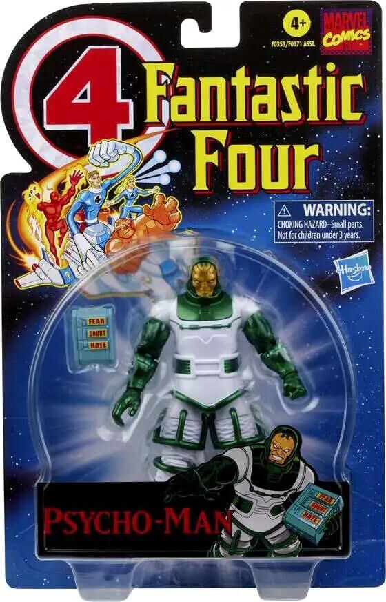 Fantastic Four Marvel Legends Vintage Series Psycho-Man Action Figure