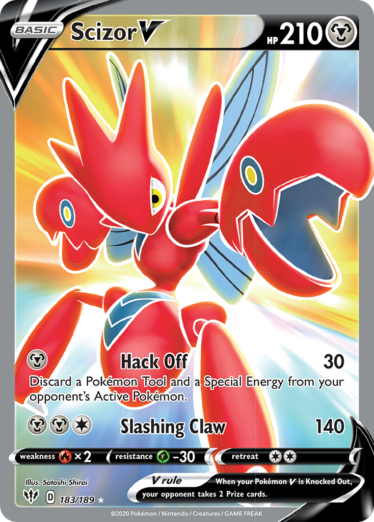 Scizor V - 183/189 - EN
