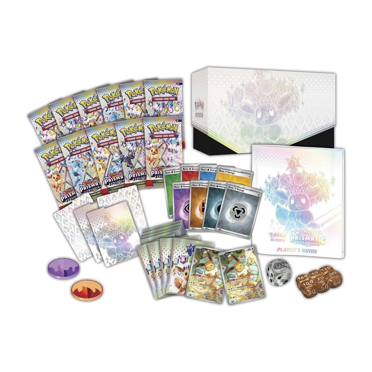 Pokémon TCG: Scarlet & Violet-Prismatic Evolutions Pokémon Center Elite Trainer Box + Acryl-Case - EN