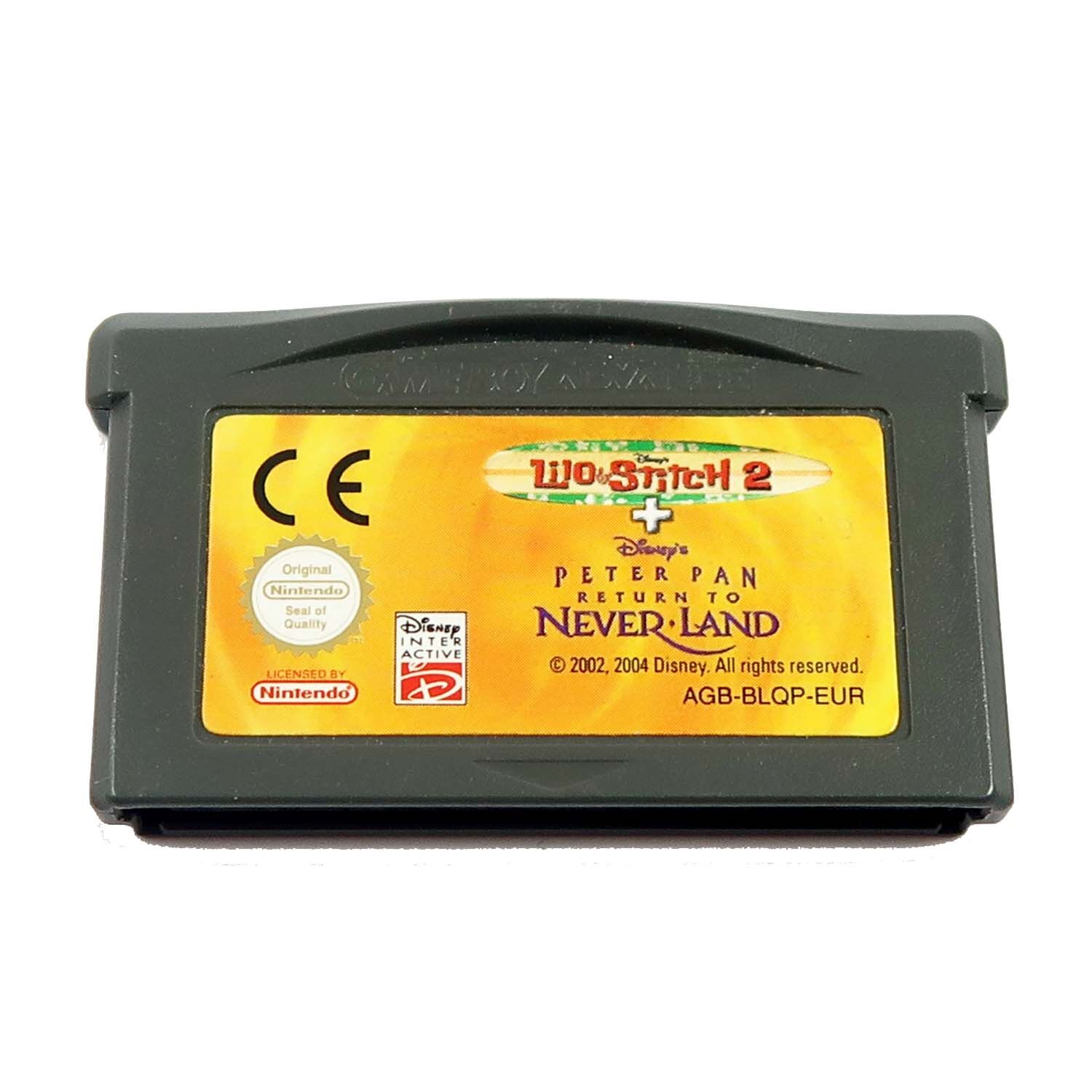 Lilo & Stitch 2 + Peter Pan Neverland 2in1 - GBA