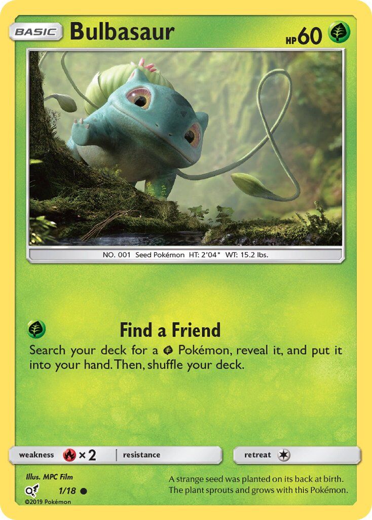 Bulbasaur - 1/18 - EN Bulbasaur - 1/18 - EN