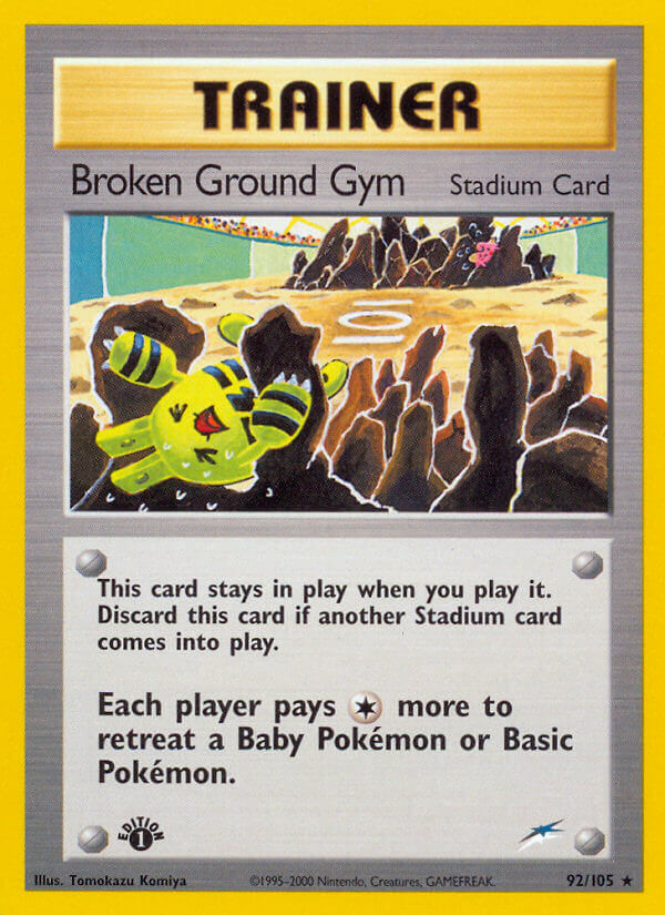 Broken Ground Gym - 92/113 - 1st Edition - EN