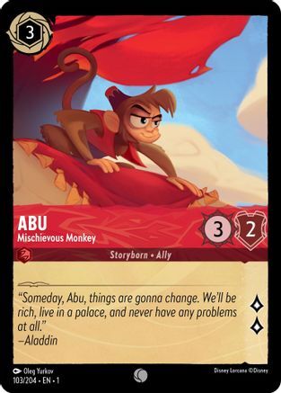 Abu - Mischievous Monkey - 103/204 - EN