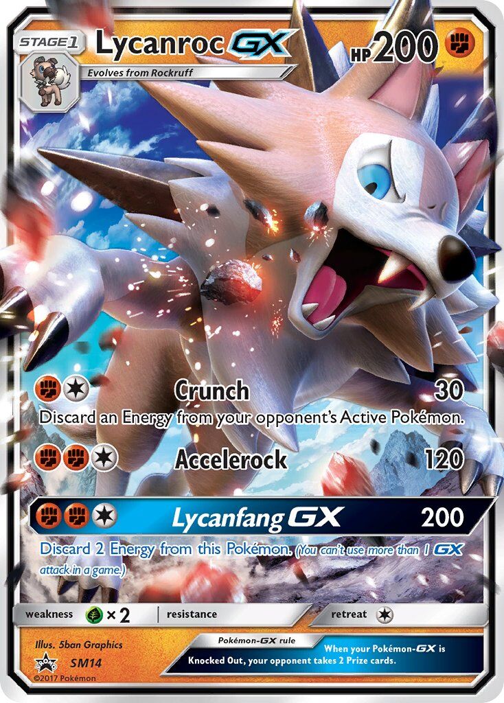 Lycanroc-GX - SM14/SM14 - EN Lycanroc-GX - SM14/SM14 - EN