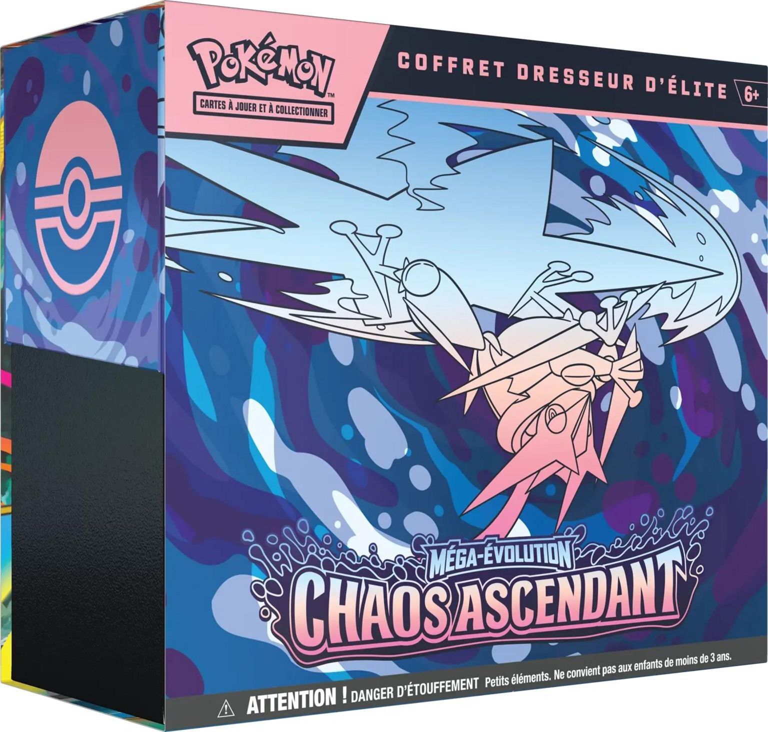 Pokémon JCC: Méga-Évolution (ME04) - Coffret Dresseur d'Élite Chaos Ascendant Chaos Ascendant - FR