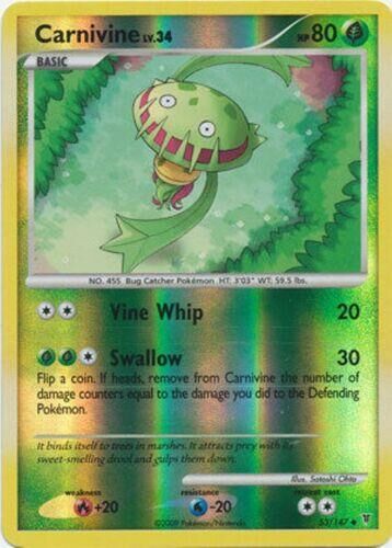 Carnivine - 53/147 - Reverse Holo - EN