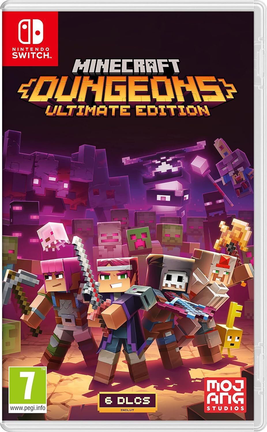 Minecraft Dungeons Ultimate Edition - NEW Sealed - Nintendo Switch - UK 