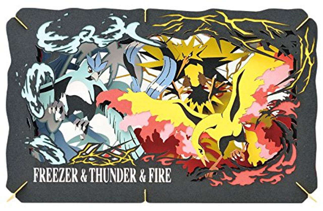 Ensky Paper Theater PT-L02 Pokemon Articuno, Zapdos, and Moltres Ensky Paper Theater PT-L02 Pokemon Articuno, Zapdos, and Moltres