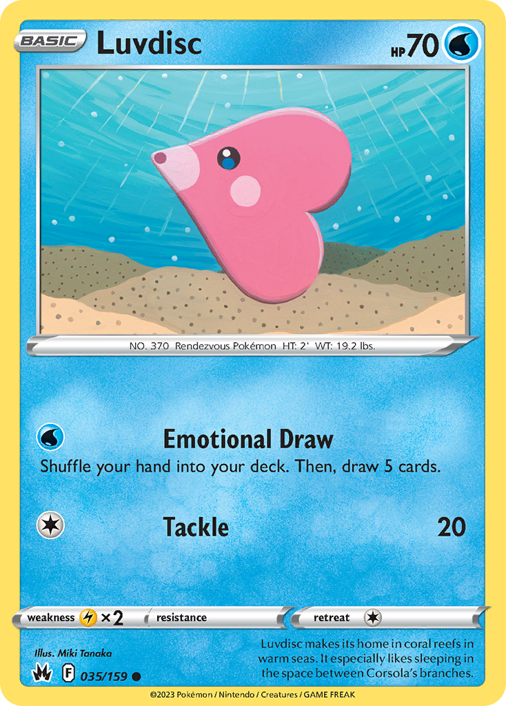 Luvdisc - 035/159 - EN Luvdisc - 035/159 - EN