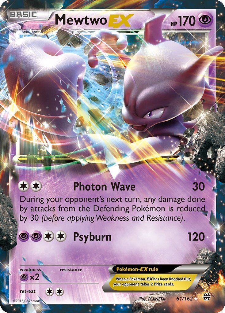 Mewtwo-EX - 61/162 - EN
