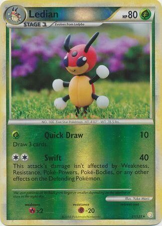 Ledian - 25/123 - Reverse Holo - EN